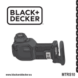 BLACK DECKER MTRS10 T1 Bruksanvisning