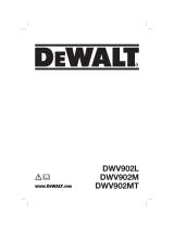 DeWalt DWV902L T 1 Bruksanvisning