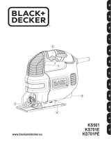 Black & Decker KS701PE T1 Användarmanual
