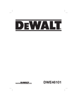 DeWalt DWE46101 Användarmanual