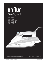 Braun TS745A & TS745 A Bruksanvisning
