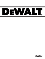 DeWalt DW62 Användarmanual
