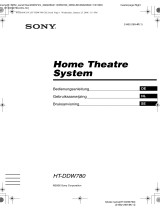 Sony HT-DDW780 Bruksanvisning