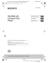 Sony CDX-G1001U Bruksanvisning