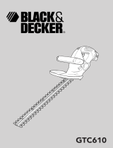 Black & Decker GTC610 Bruksanvisning