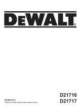 DeWalt D21717 Användarmanual