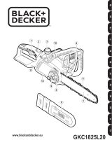 Black & Decker GKC1825L20 T1 Bruksanvisning