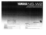 Yamaha NS-W2 Bruksanvisning