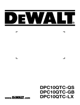 DeWalt DPC10QTC Användarmanual