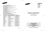 Samsung LE37S71B Användarmanual