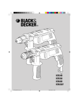 BLACK+DECKER KR600 Användarmanual