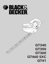 Black & Decker GT340 Användarmanual