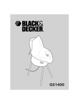Black & Decker GS1400 Bruksanvisning