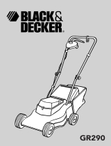 Black & Decker GR290 Användarmanual