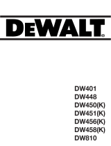 DeWalt DW451 Användarmanual