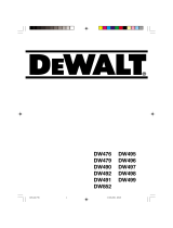 DeWalt DW495 Användarmanual