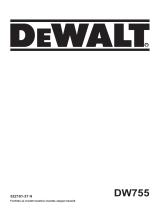 DeWalt DW755 Användarmanual