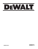 DeWalt DW073 Användarmanual