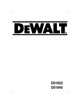 DeWalt D51845 Användarmanual