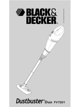 Black & Decker Dustbuster Duo FV7201K Bruksanvisning