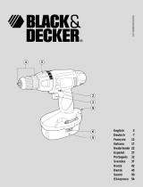 Black & Decker CD18C Bruksanvisning