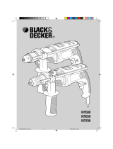 Black & Decker kr 650 Bruksanvisning