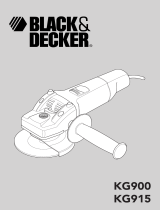 Black & Decker Linea Pro KG915 Användarmanual