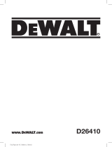 DeWalt D26410 Användarmanual