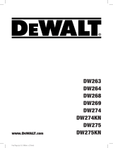 DeWalt DW269K Användarmanual