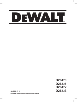 DeWalt D26422 Användarmanual