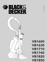 BLACK+DECKER VB1600 Bruksanvisning
