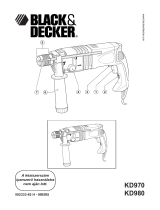 BLACK+DECKER KD970K Användarmanual