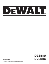 DeWalt D28886 Användarmanual