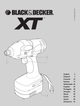 Black & Decker XTC12IK Användarmanual