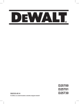 DeWalt D25701K Användarmanual