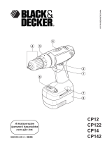 Black & Decker CP12 Användarmanual