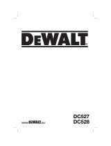 DeWalt DC527N Användarmanual