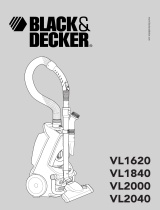 Black & Decker vl 1620 Bruksanvisning