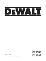 DeWalt D21580K Användarmanual