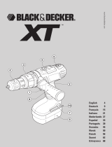BLACK DECKER XTC24BK Bruksanvisning