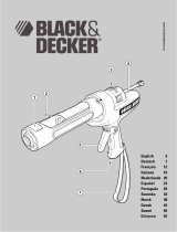 Black & Decker CG100 Användarmanual
