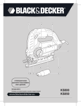 Black & Decker KS800SL Användarmanual