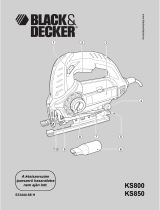 Black & Decker KS800SW Användarmanual