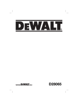 DeWalt D28065 Bruksanvisning