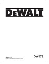 DeWalt DW078 Användarmanual