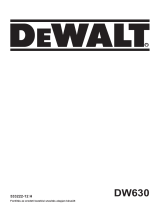 DeWalt DW630 Användarmanual
