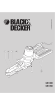 Black & Decker GK1050 Användarmanual