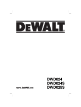 DeWalt DWD024 Användarmanual