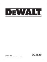 DeWalt D23620 Användarmanual