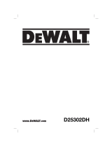 DeWalt D25302DH Användarmanual